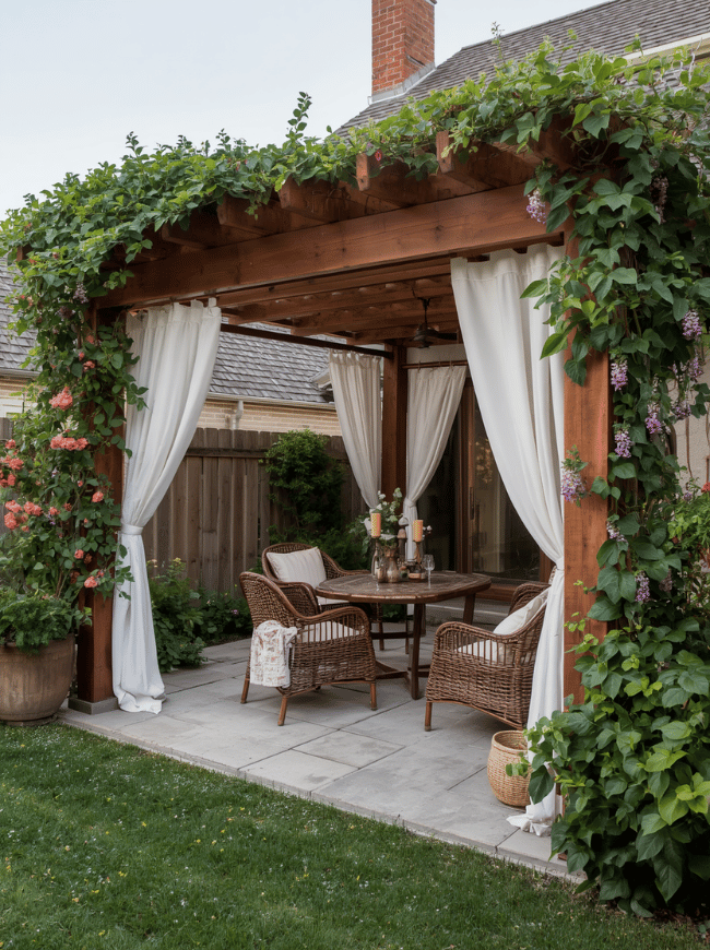 Install a Pergola Over the Patio