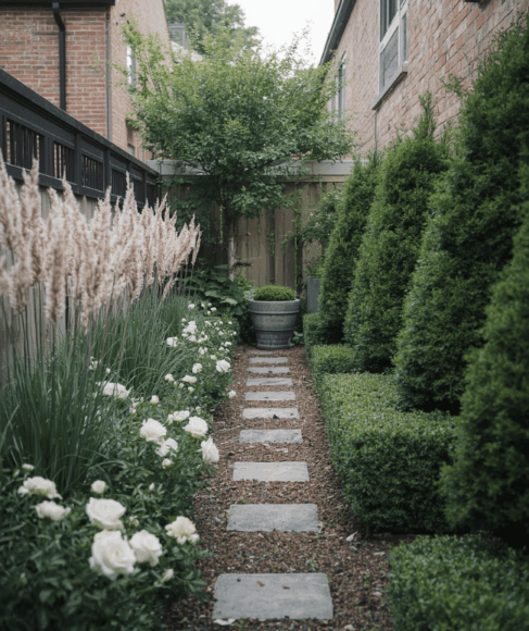 17 Narrow Garden Designs