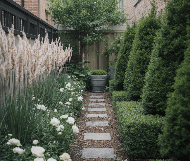 17 Narrow Garden Designs