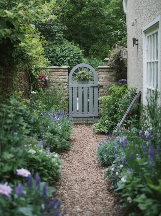 The Narrow Cottage Garden