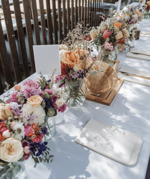 How to Set Up a DIY Flower Bar for a Party