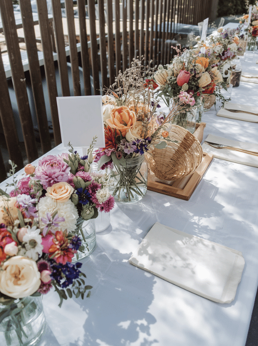 How to Set Up a DIY Flower Bar for a Party