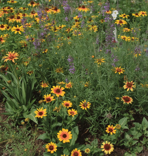 Low Water Flower Bed Design