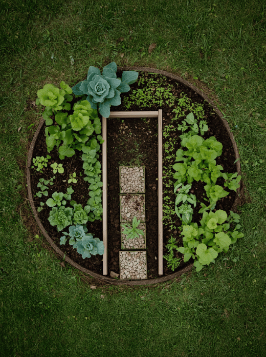 The Circular or Keyhole Layout