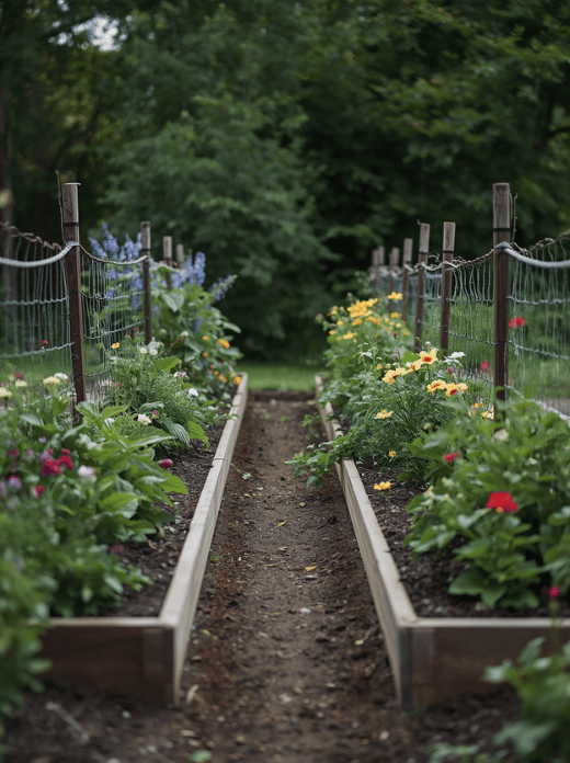 The Narrow Row Garden