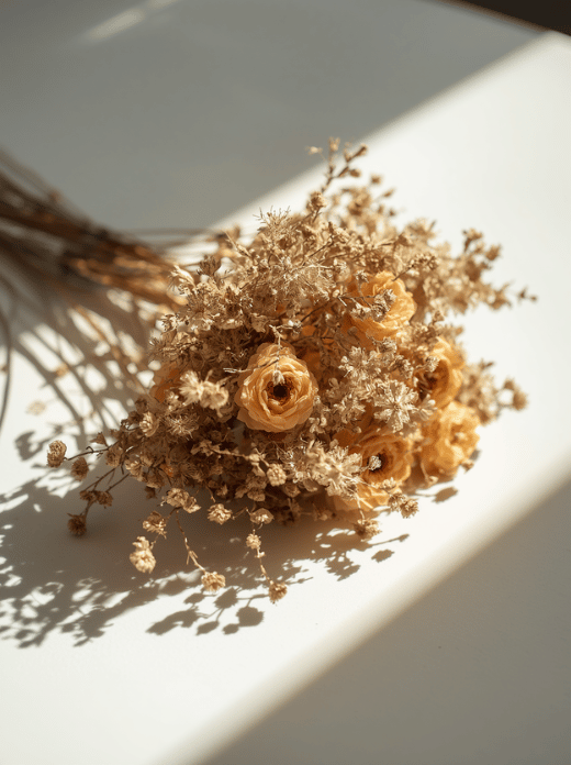 How to Make a Dried Flower Bouquet From Garden Flowers