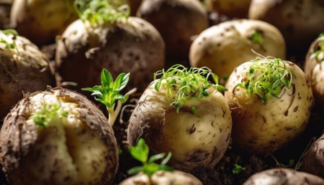 Far more than a fixture in your pantry, the humble potato undergoes a transformative journey from new sprout to nourishing staple