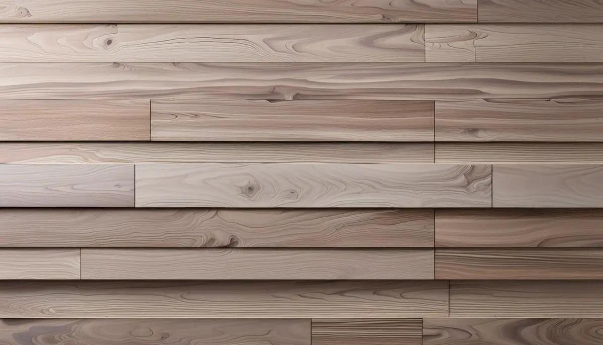 Step-by-step guide on installing wooden panels on walls, showcasing a room with beautifully installed wooden panels.